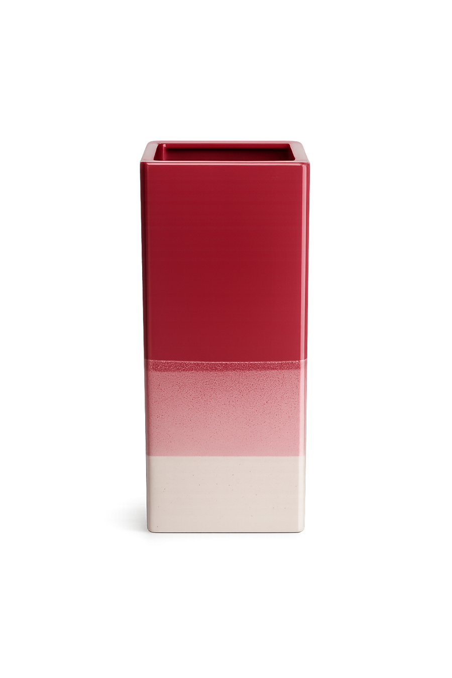 Rouge Ombre Column Vase