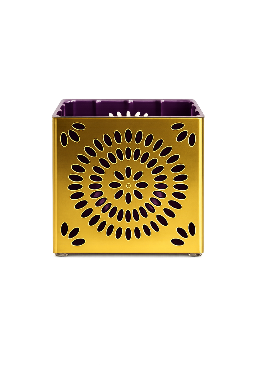 Gilded Amara Cube Vase