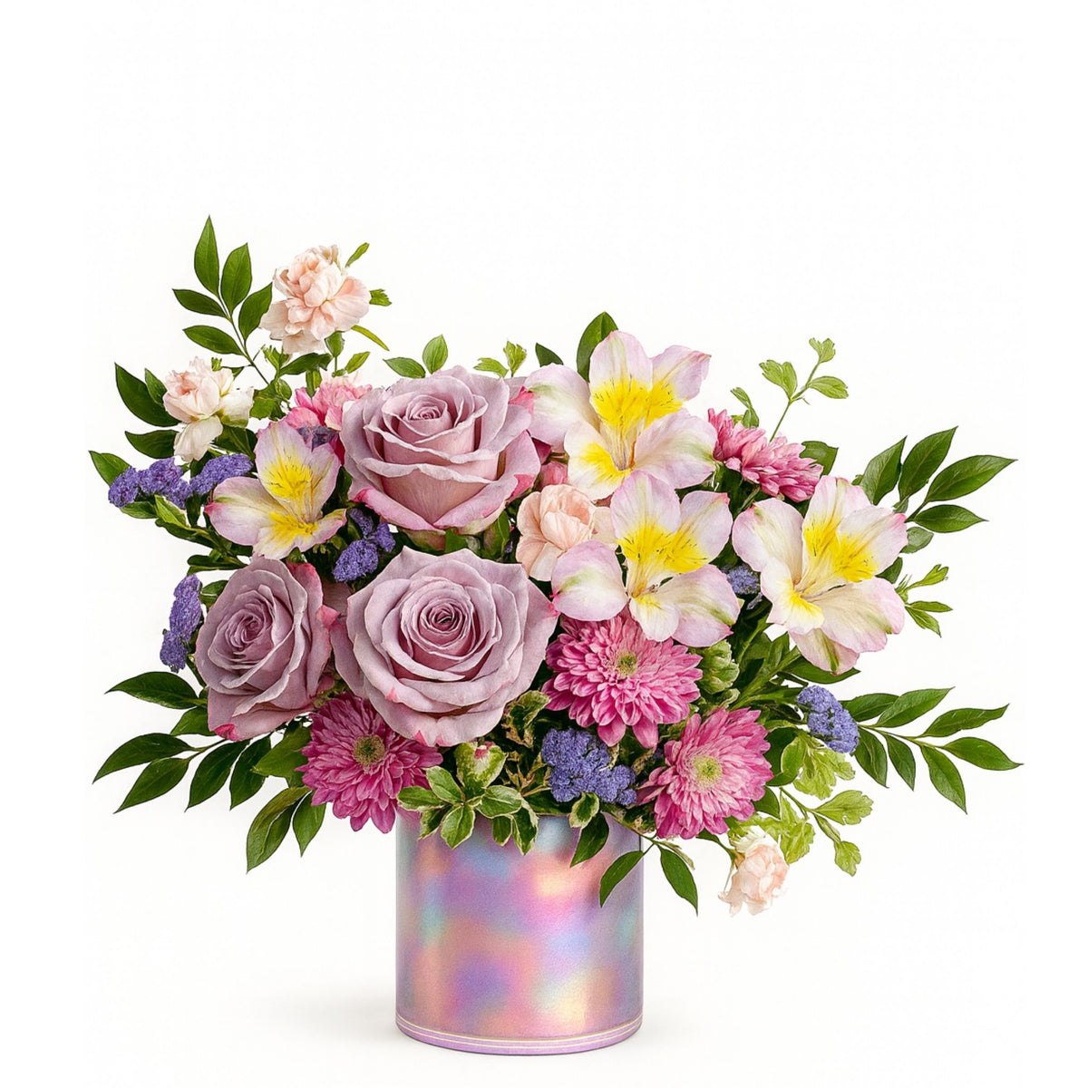 Lavender Spring – fresh flower arrangement from Blooming Treasure, Baltimore