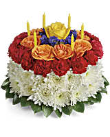 Birthday Blossom Cake