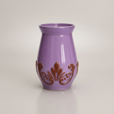 Purple Ceramic Vase