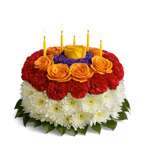 Birthday Blossom Cake