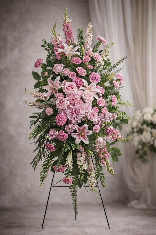 Peaceful Farewell Standing Spray