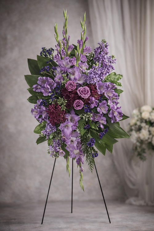 Lavender Grace Standing Spray