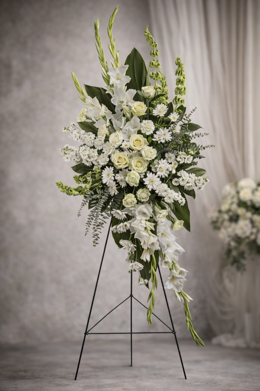 Graceful Life Tribute Spray – fresh flower arrangement from Blooming Treasure, Baltimore