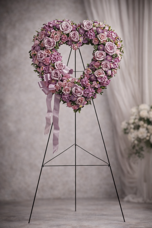 Rose Garden Heart Tribute