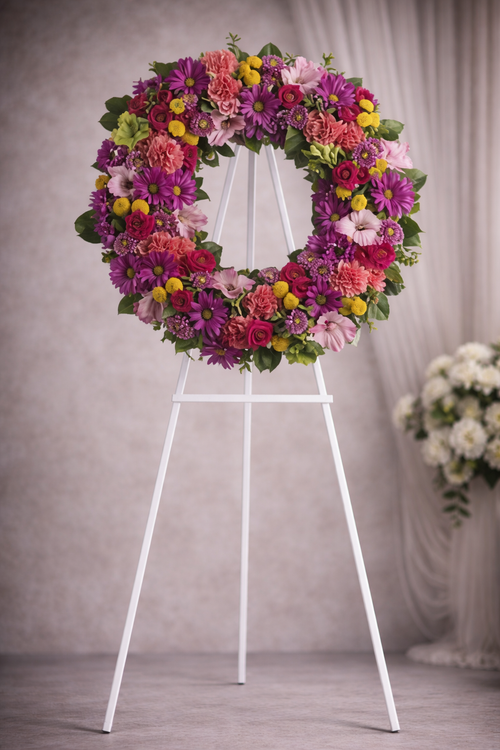 Circle of Love Funeral Wreath