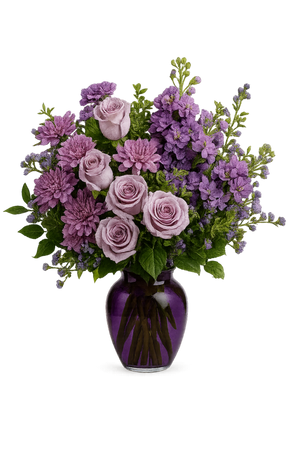 Dusk Enchantment – fresh flower arrangement from Blooming Treasure, Baltimore