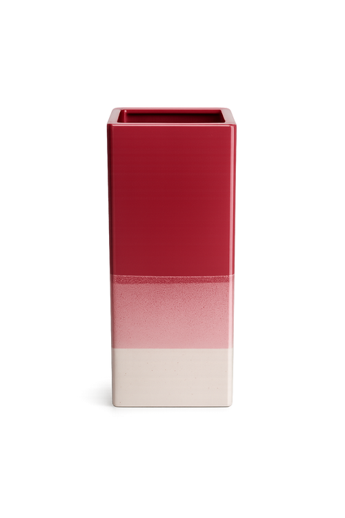 Rouge Ombre Column Vase