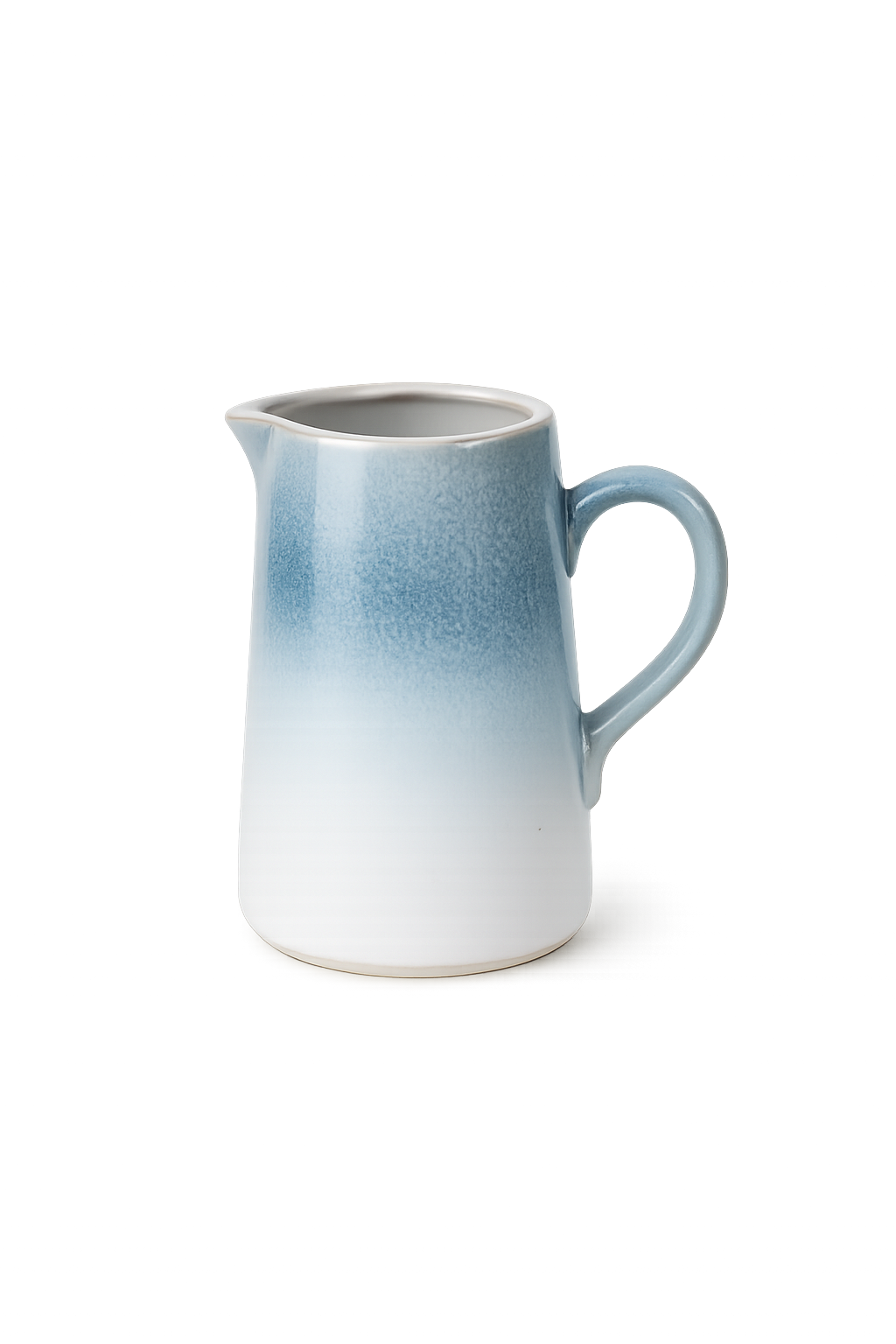 Azure Drift Pitcher Vase