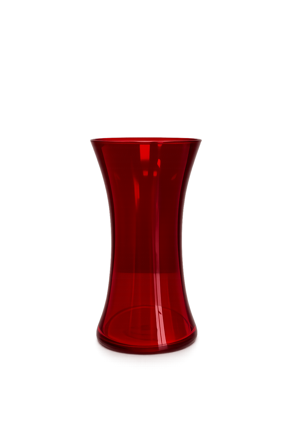 Ruby Curve Vase
