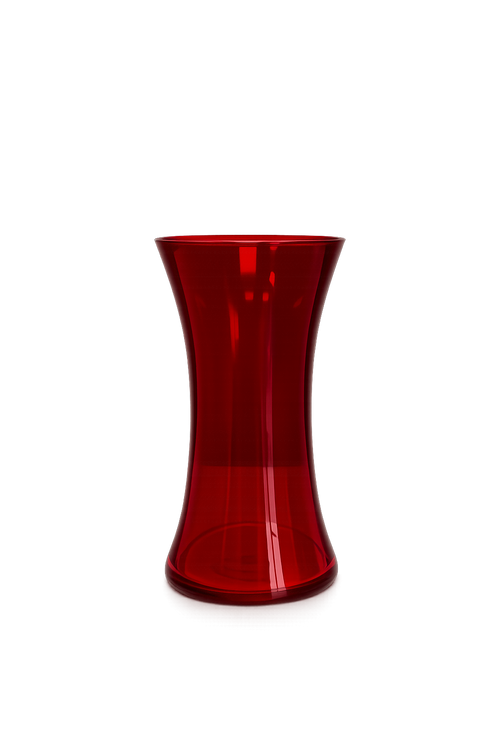Ruby Curve Vase