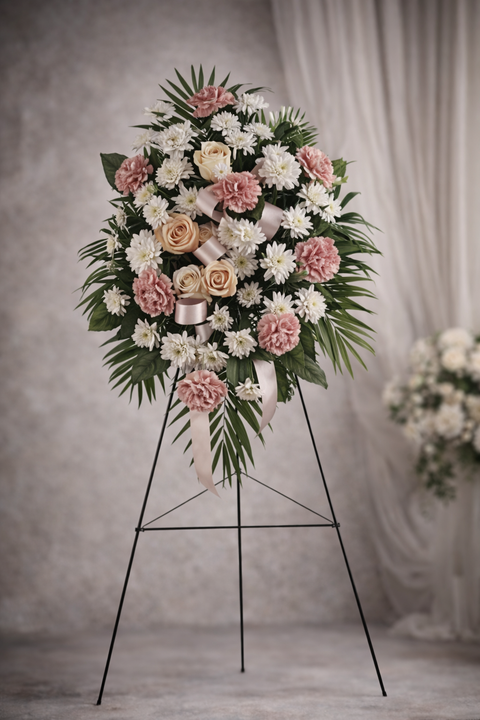 Gentle Remembrance Standing Spray