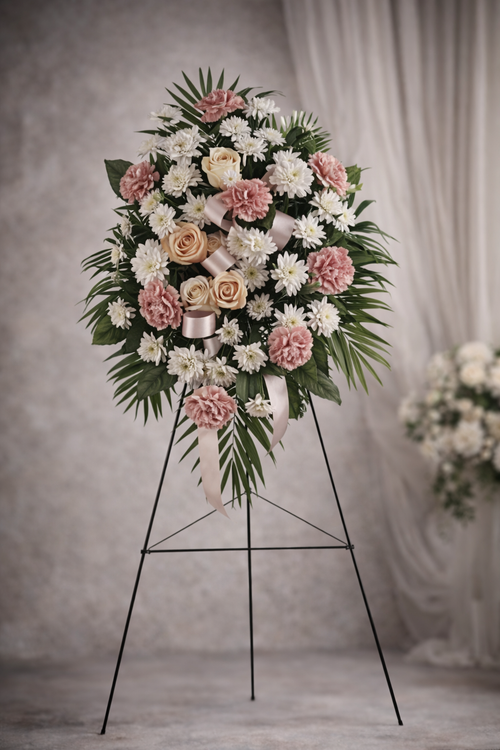 Gentle Remembrance Standing Spray