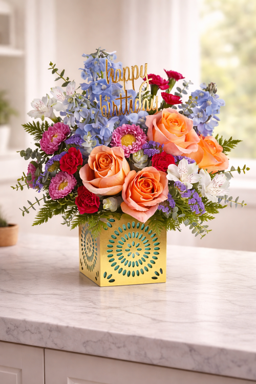 Bright Wishes Bouquet