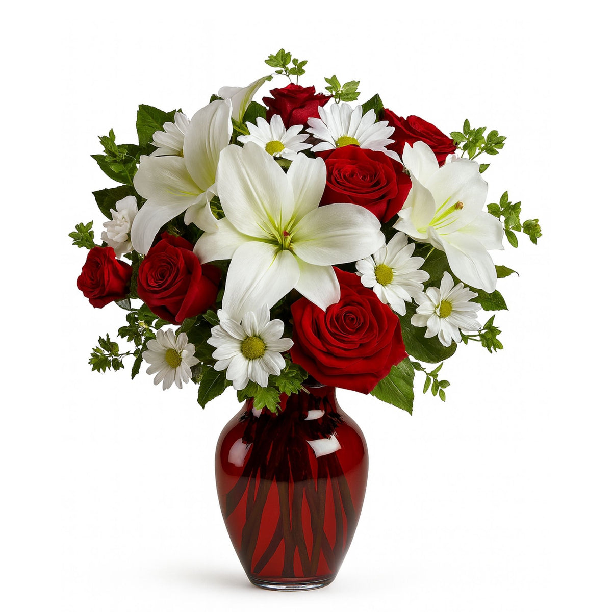 Passionate Love – fresh flower arrangement from Blooming Treasure, Baltimore