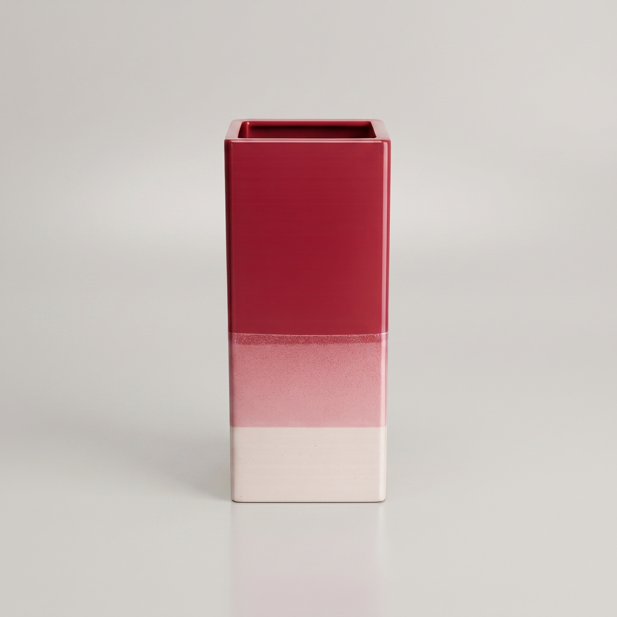 Rouge Ombre Column Vase