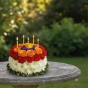 Birthday Blossom Cake