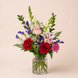 Coral Whisper Bouquet as shown
