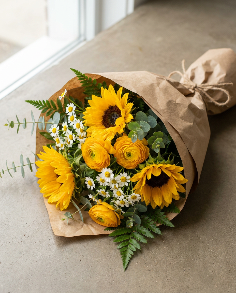 Sunbeam Sunflower Bouquet