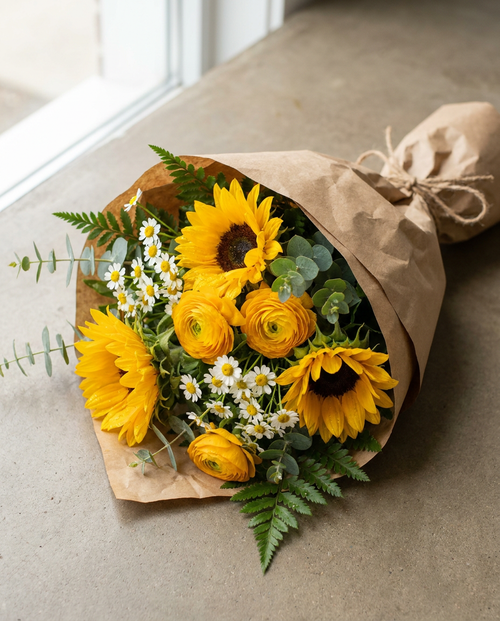 Sunbeam Sunflower Bouquet