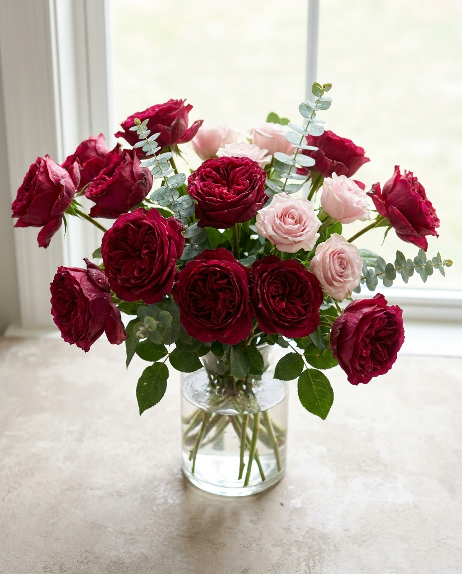 Velvet Heart Roses