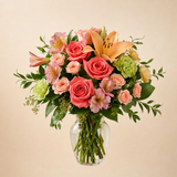 Peachy Blush Elegance as shown