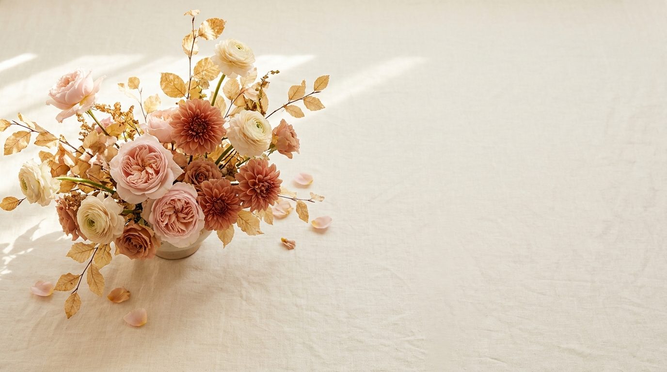 Fresh flowers, on happy repeat