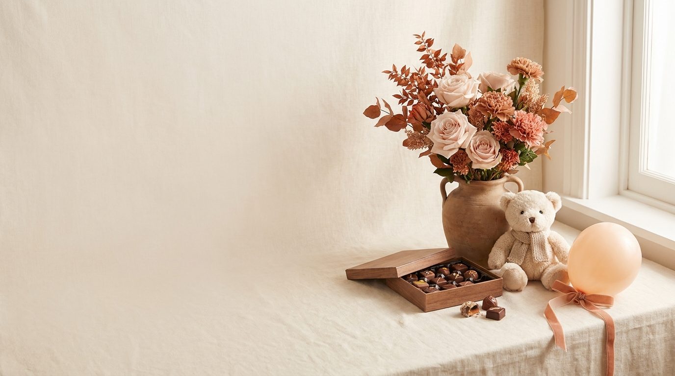 Flowers, plus a little something extra