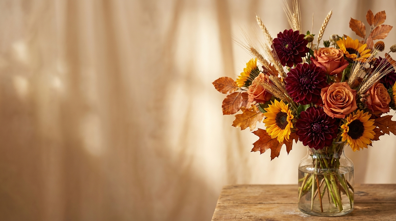 Gather in autumn warmth